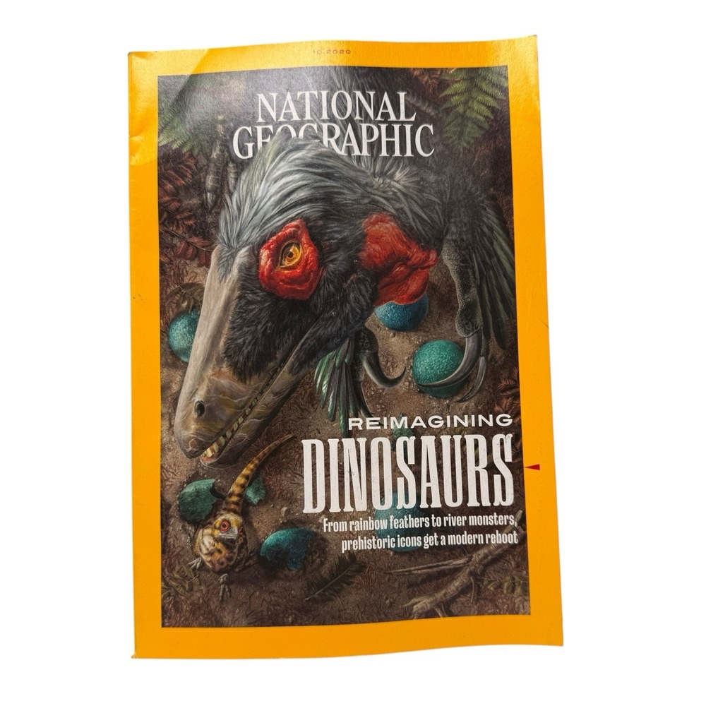 National Geographic‎ Magazine October 2020 Dinosaurs Reimagining Prehistoric